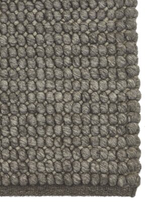 vlněný koberec MUKULA/dark natural grey